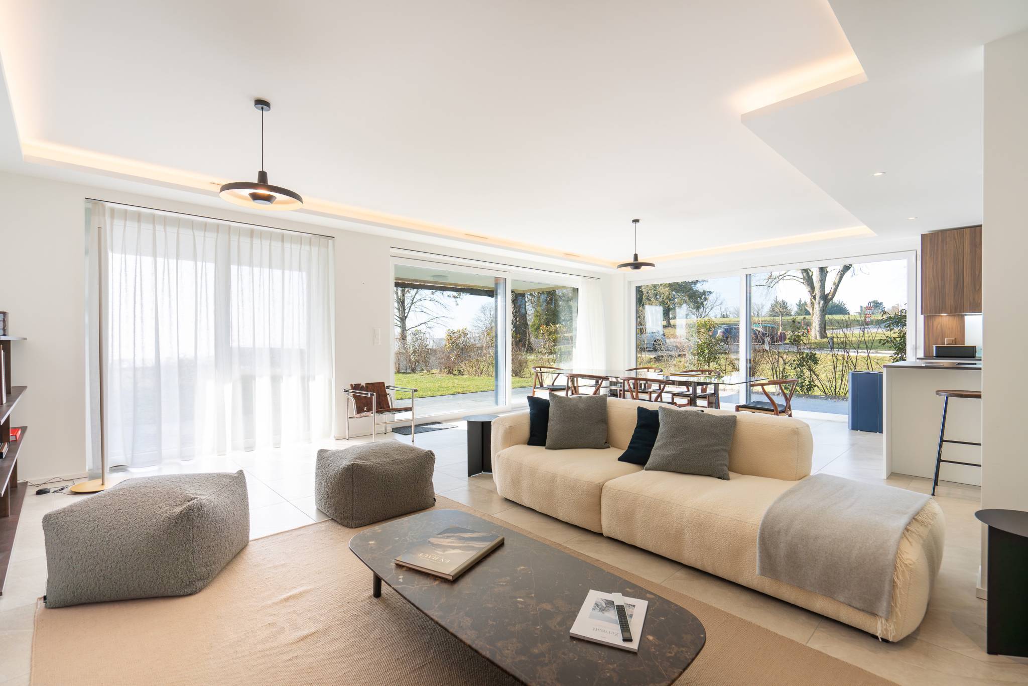 Superbe 4.5 pièces spacieux et contemporain avec terrasse et jardin