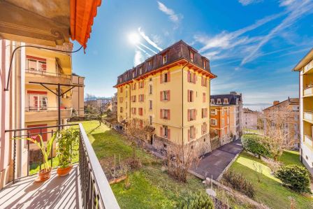 Lumineux 3.5 pièces avec balcon plein sud - Quartier résidentiel
