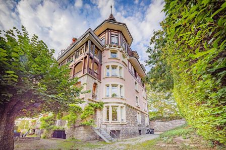 Sous-gare – 2,5 pièces de caractère sous combles, vue lac & Alpes