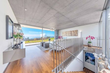 Superbe duplex 5.5 pièces avec patio & terrasse – Vue lac et Alpes