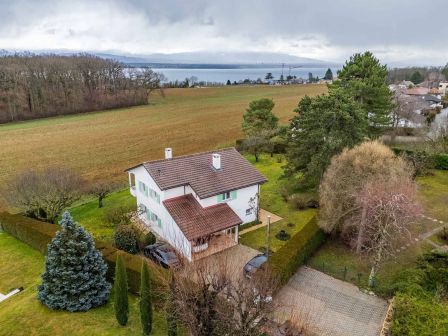 Charmante villa familiale au calme total avec vue lac & Mt-Blanc!