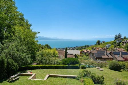 Villa contigüe de 5.5 pièces avec vue imprenable sur le lac Léman