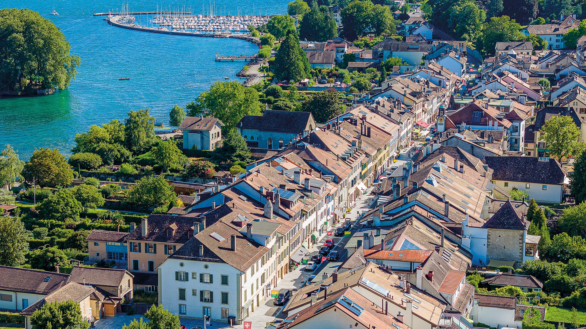 Rolle, la Grand Rue