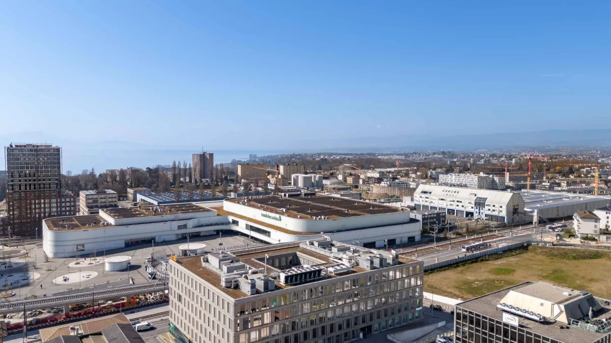 Vos bureaux au dernier étage dans le dynamique quartier de Malley