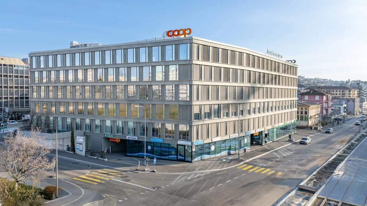 Vos bureaux au dernier étage dans le dynamique quartier de Malley