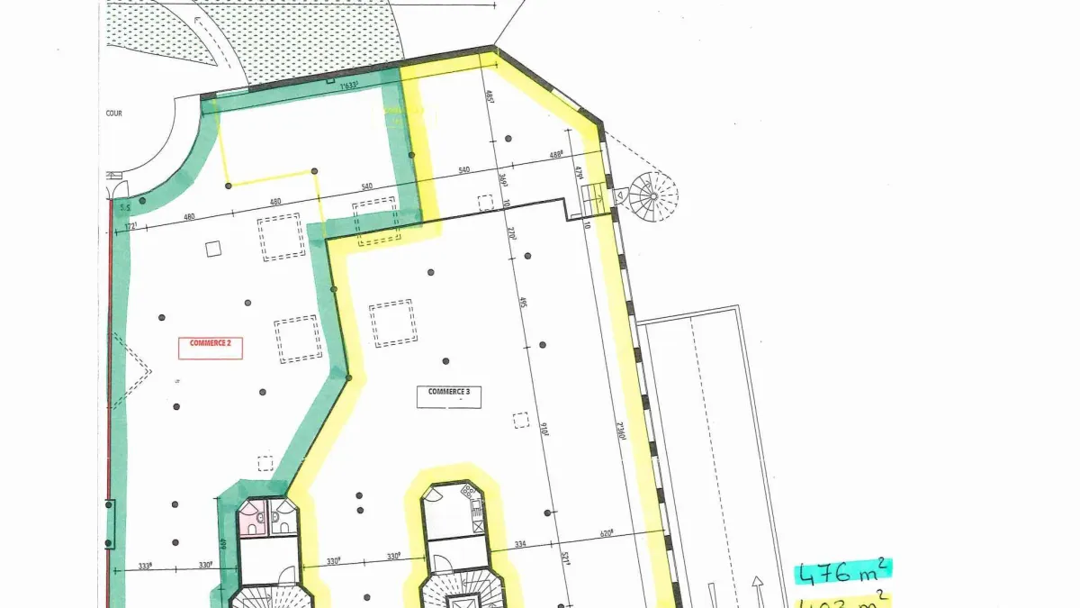 Surface commerciale de 476 m2 – Emplacement stratégique - Lausanne 73A