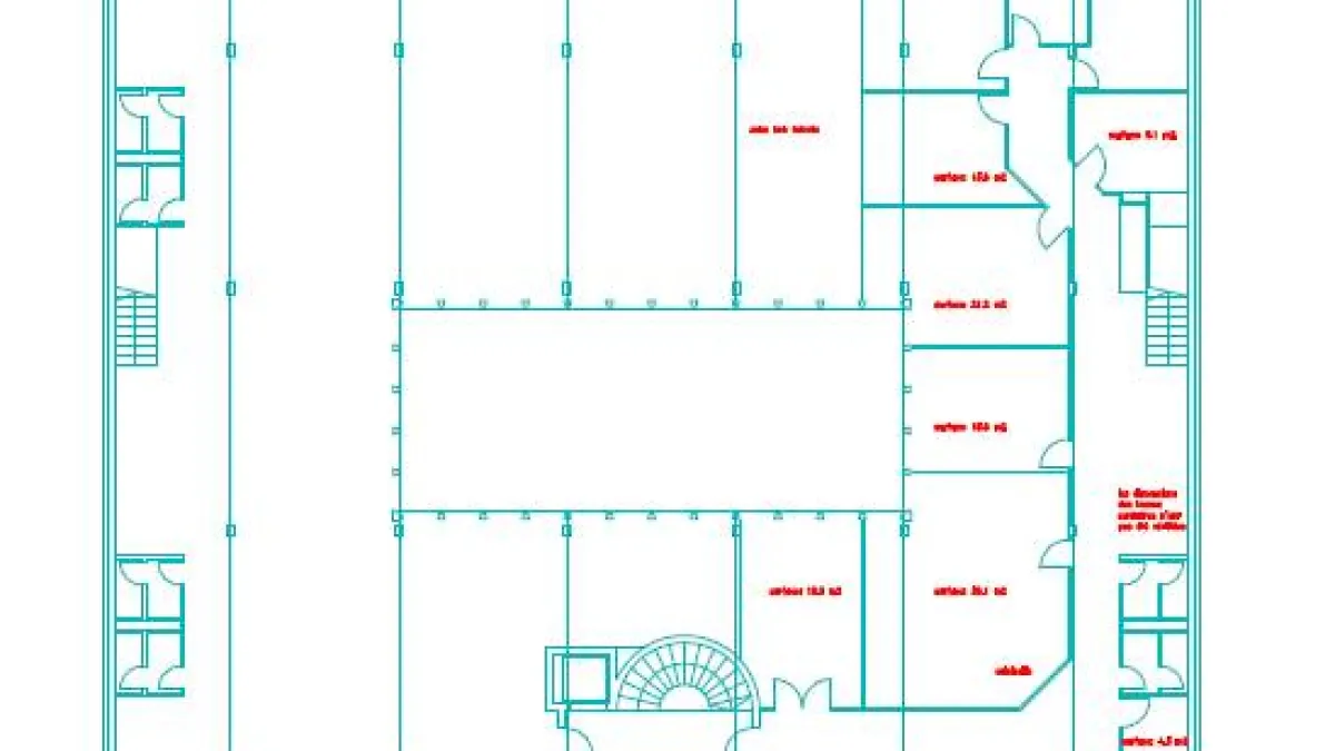 Bureaux de 300 m2 idéalement situés