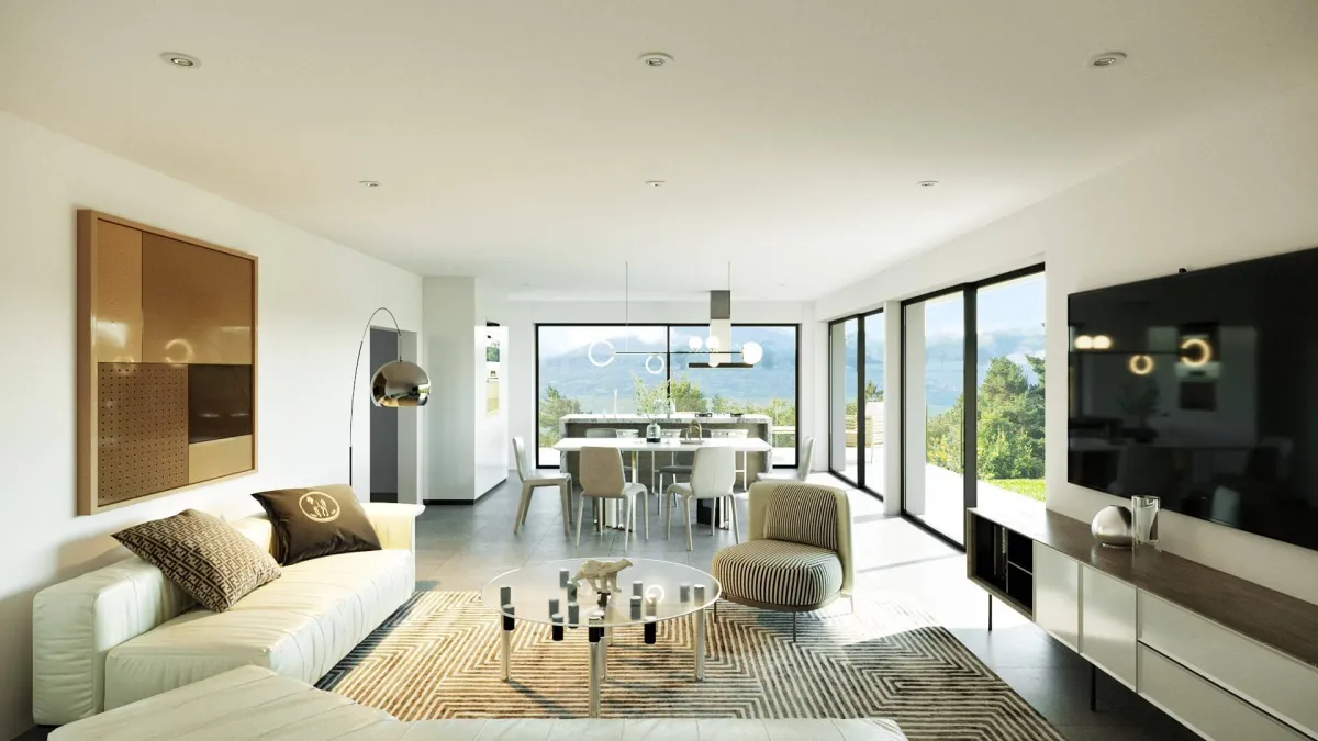 Villa contemporaine de standing 6.5 p