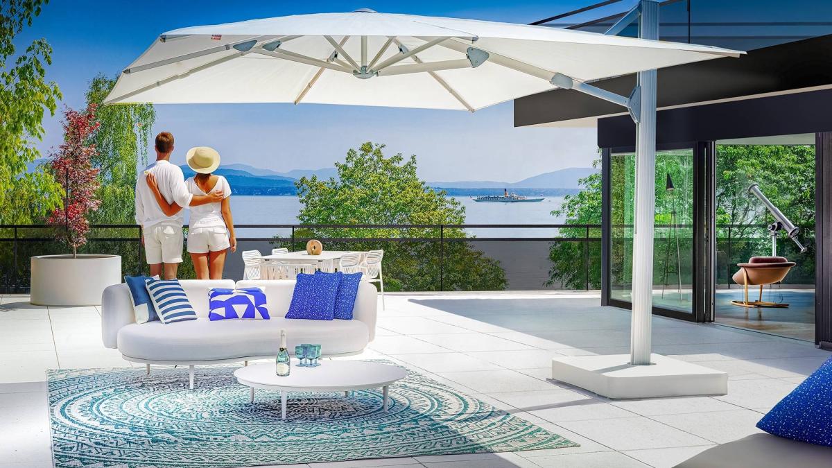 Luxueux 4.5 pièces traversant avec balcon couvert de 76m2 et vue lac