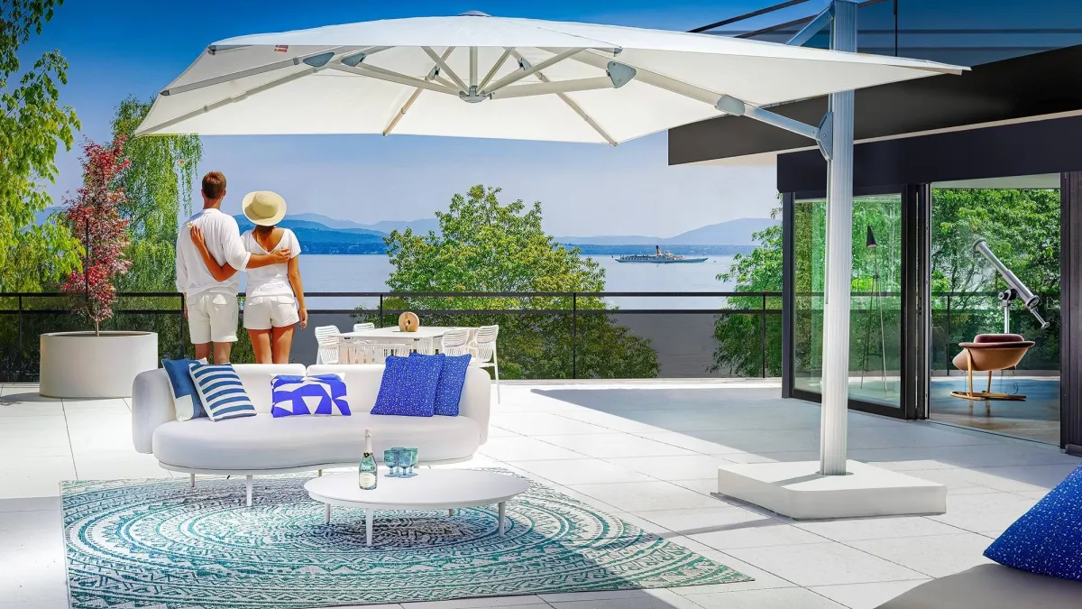 Luxueux 4.5 pièces traversant avec balcon couvert de 76m2 et vue lac