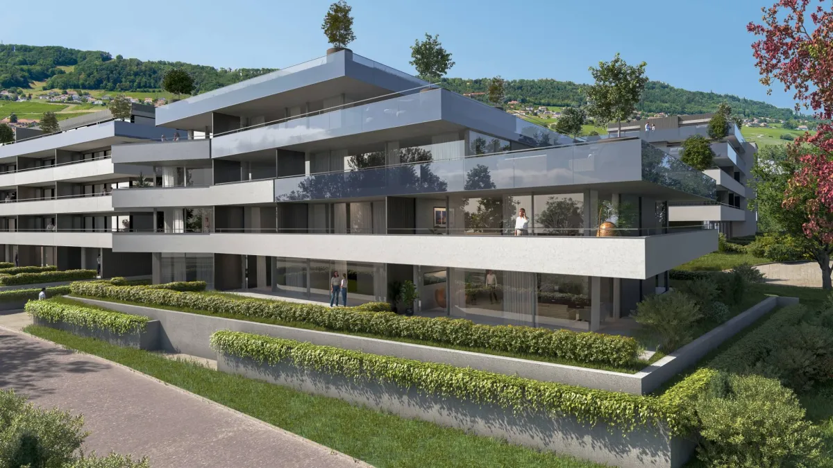 Nouvelle promotion : appartement de 5.5 pièces avec balcon couvert et terrasse
