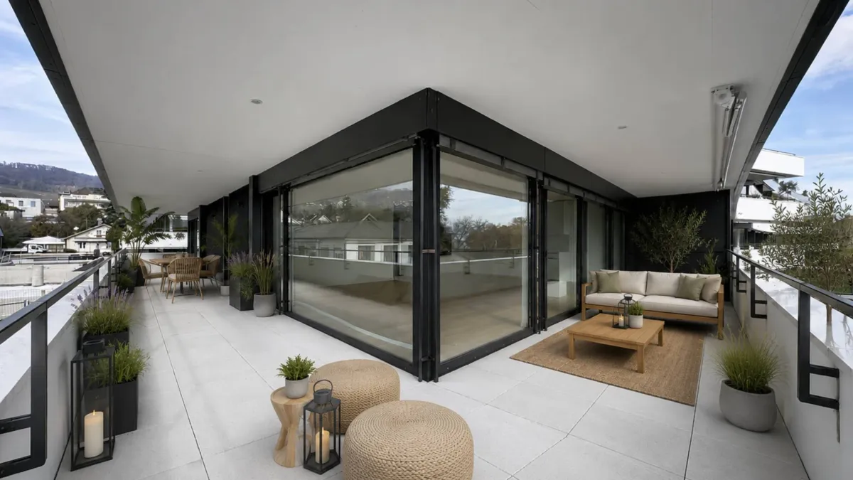 Appartement meuf de 4.5 pièces avec balcon couvert