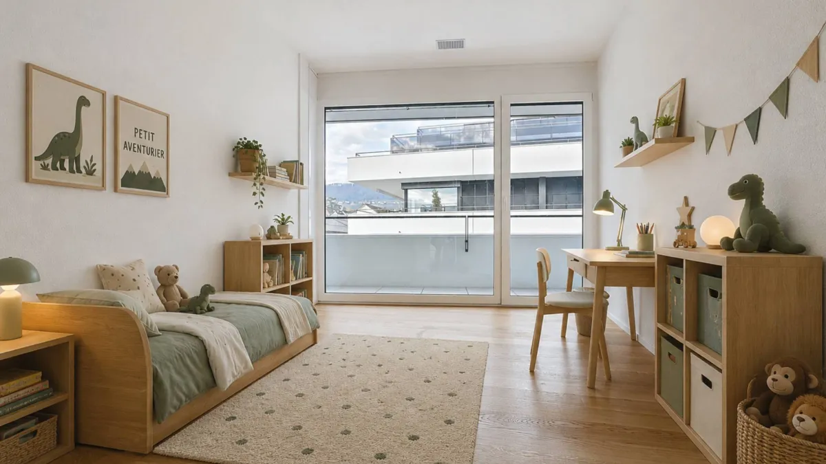 Appartement meuf de 4.5 pièces avec balcon couvert