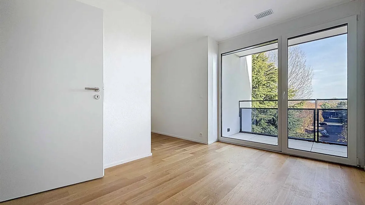 Appartement neuf de 3.5 pièces avec 2 balcons couverts