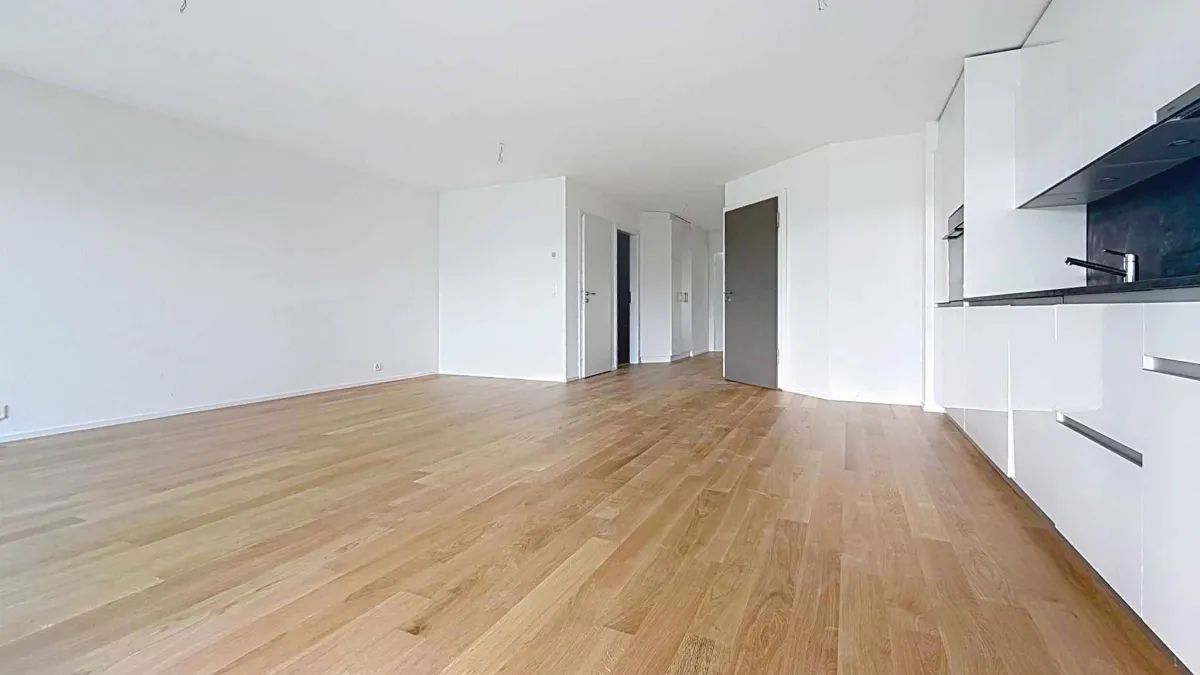 Appartement neuf de 3.5 pièces avec 2 terrasses et 2 jardins Ouest/Est