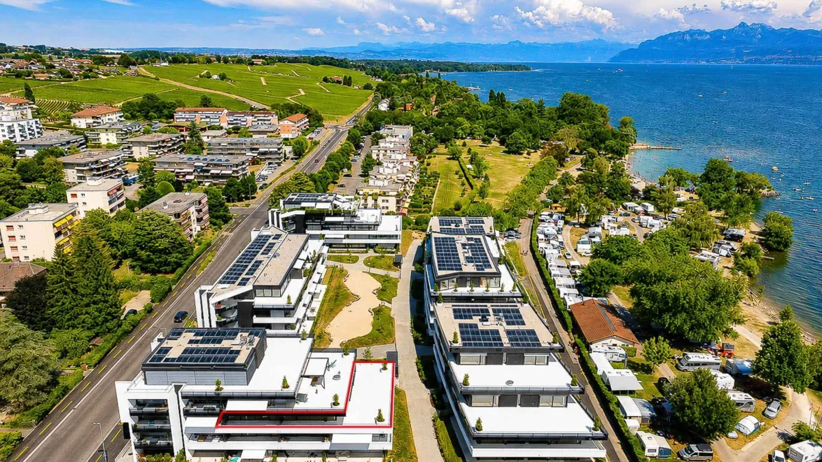 Luxueux 4.5 pièces au 2ème étage avec terrasse de 117m2, balcon de 47m2 et ascenseur privatif 