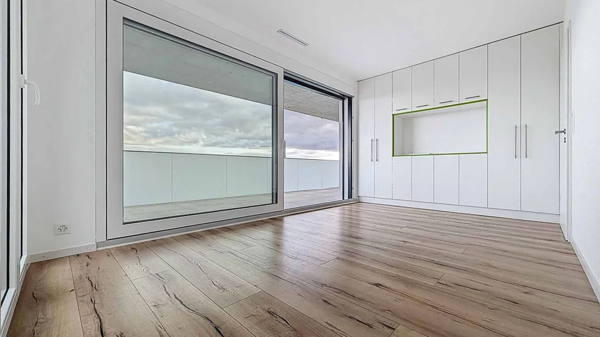 Duplex de 4.5 pièces avec sous-sol, jardin et vue sur le lac