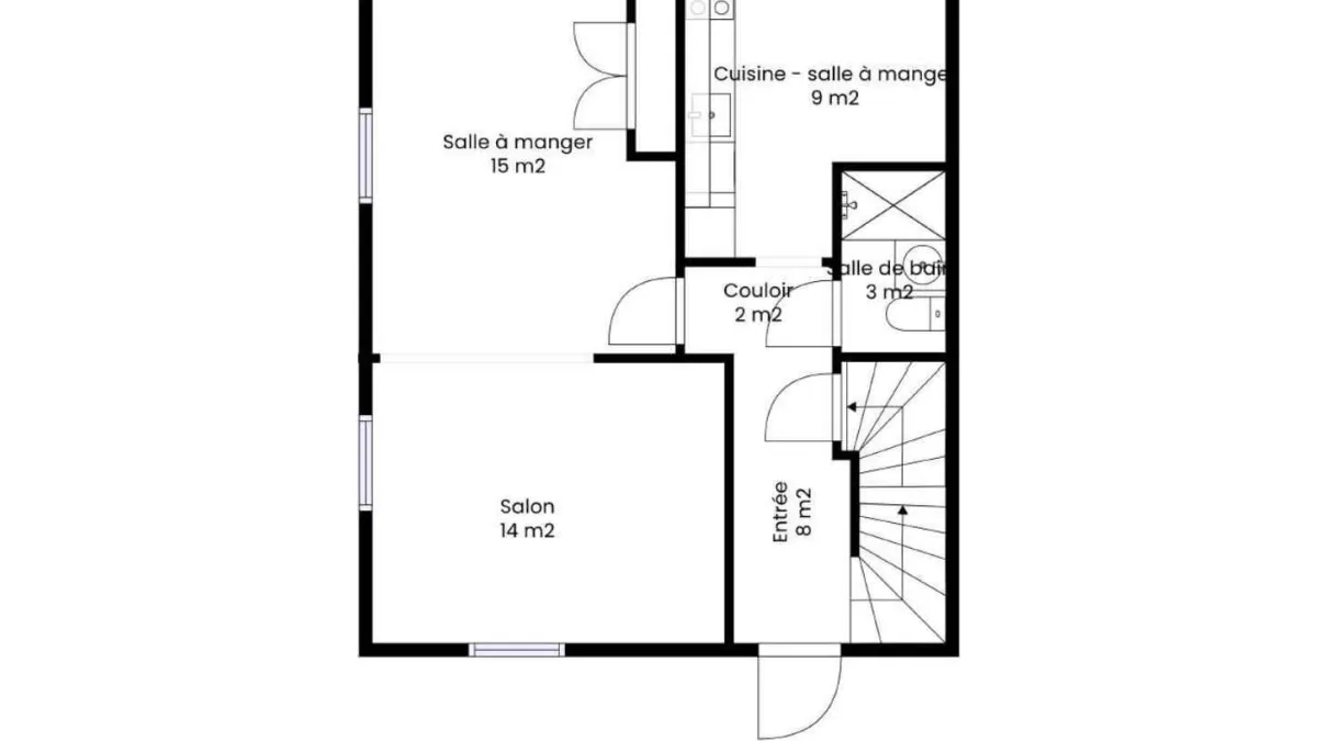 Maison individuelle de 4.5 pièces avec terrasses et jardin