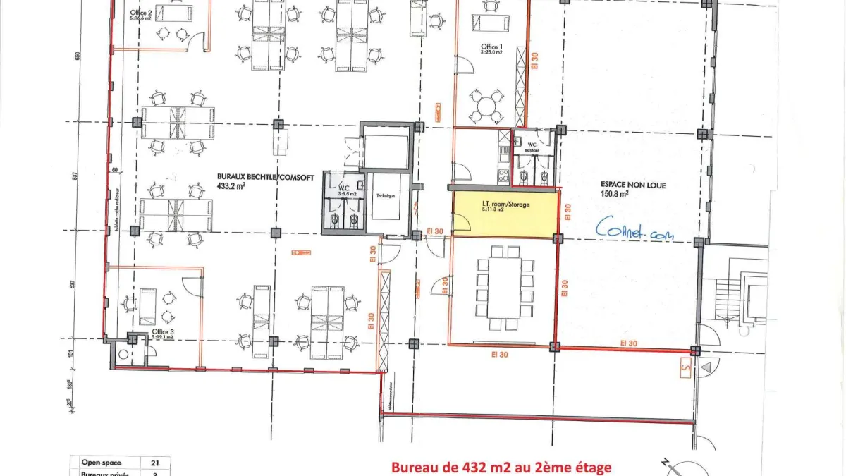 LE GRAND ATRIUM - Belles surfaces administratives de 270 m2 à 820 m2