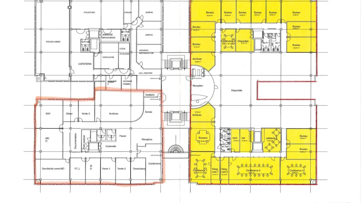 LE GRAND ATRIUM - Belles surfaces administratives de 270 m2 à 820 m2