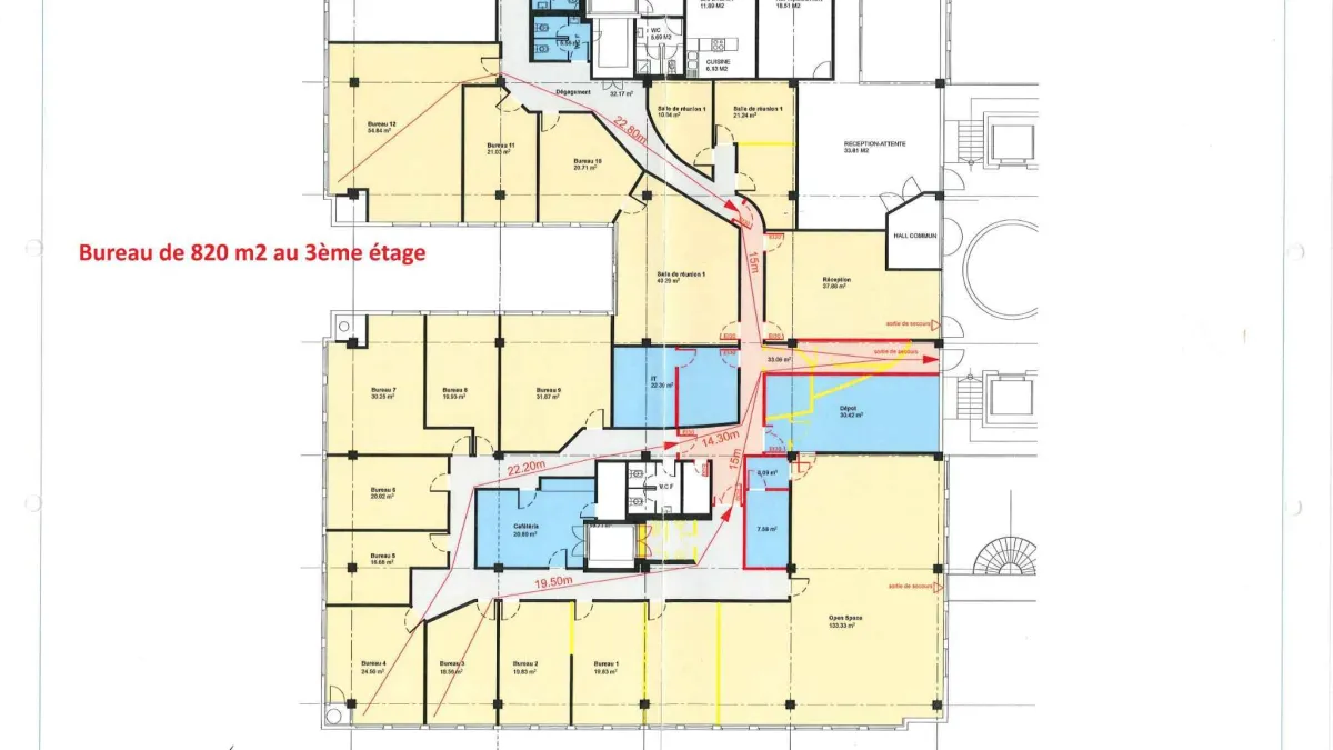 LE GRAND ATRIUM - Belles surfaces administratives de 270 m2 à 820 m2