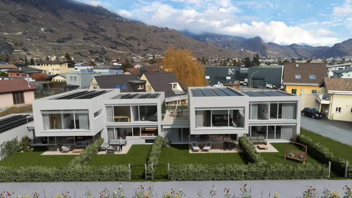 Promotion de 4 villas mitoyennes 
