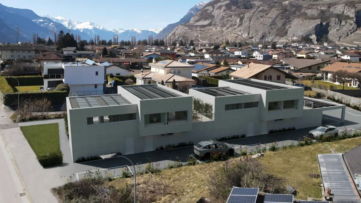Promotion de 4 villas mitoyennes 