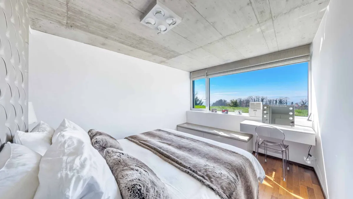 Townhouse moderne avec patio & terrasse – Vue panoramique sur le lac