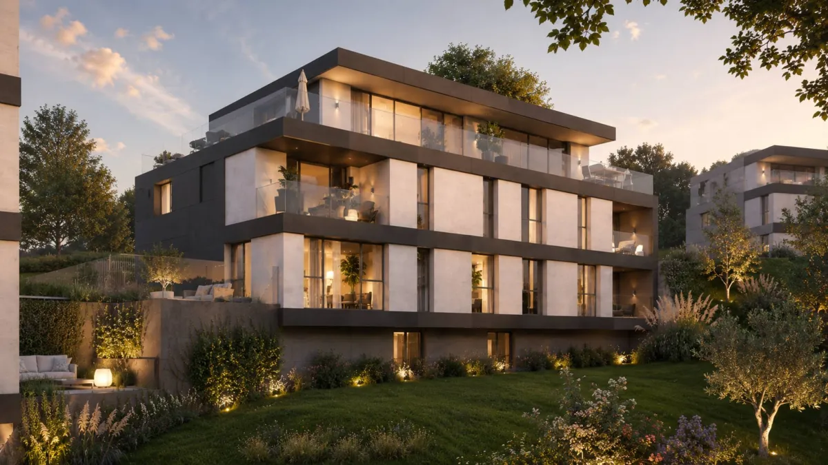 Résidence neuve à Chailly ! Appartement de 2.5 pièces avec balcon plein sud