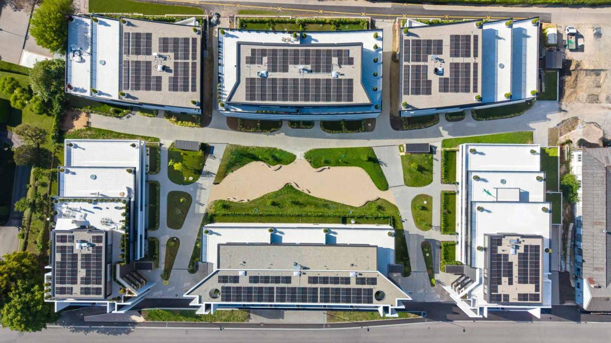Attique neuf de 5.5 pièces avec rooftop terrasse et ascenseur avec accès privatif