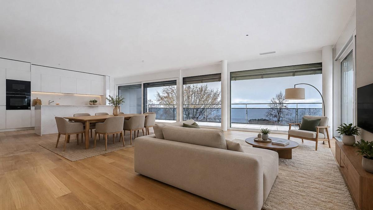 Nouvelle promotion : appartement de 5.5 pièces avec balcon couvert et terrasse
