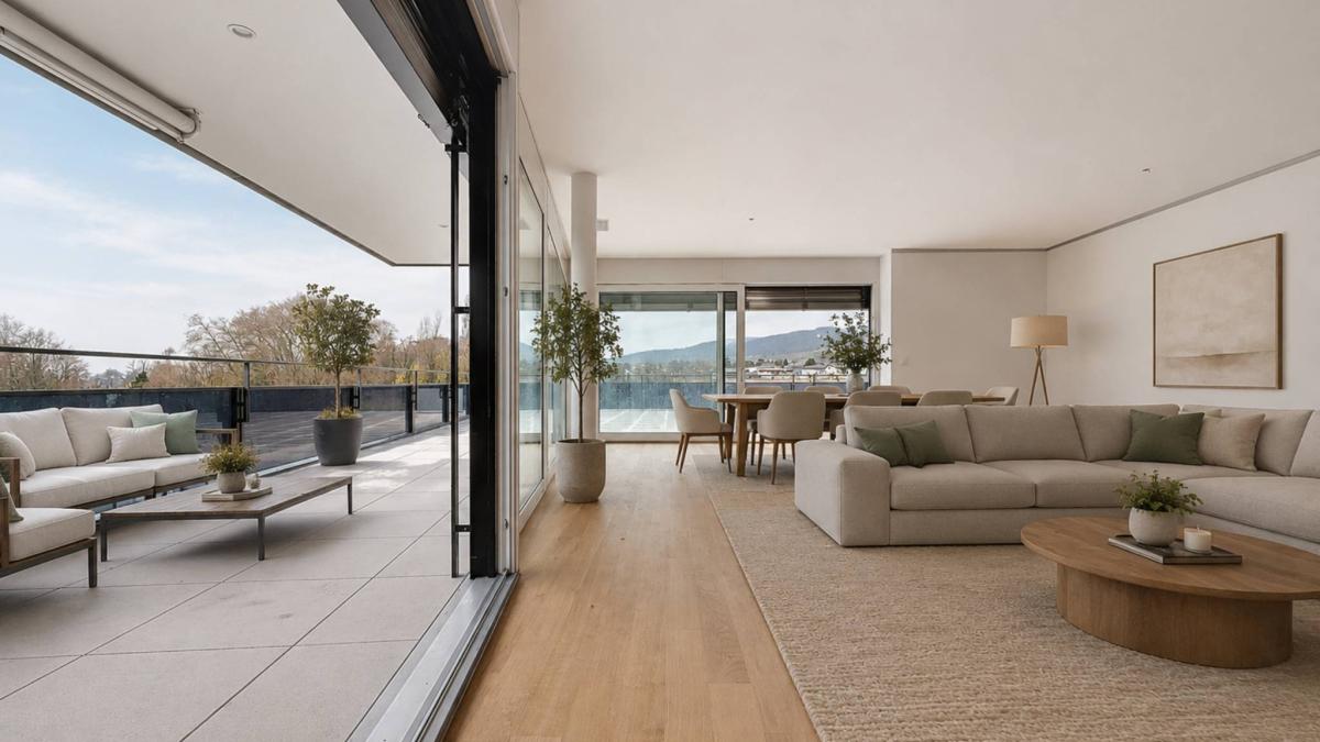 Nouvelle promotion : appartement de 5.5 pièces avec balcon couvert et terrasse