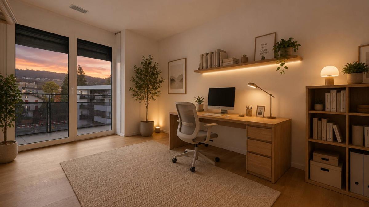 Nouvelle promotion : appartement de 5.5 pièces avec balcon couvert et terrasse