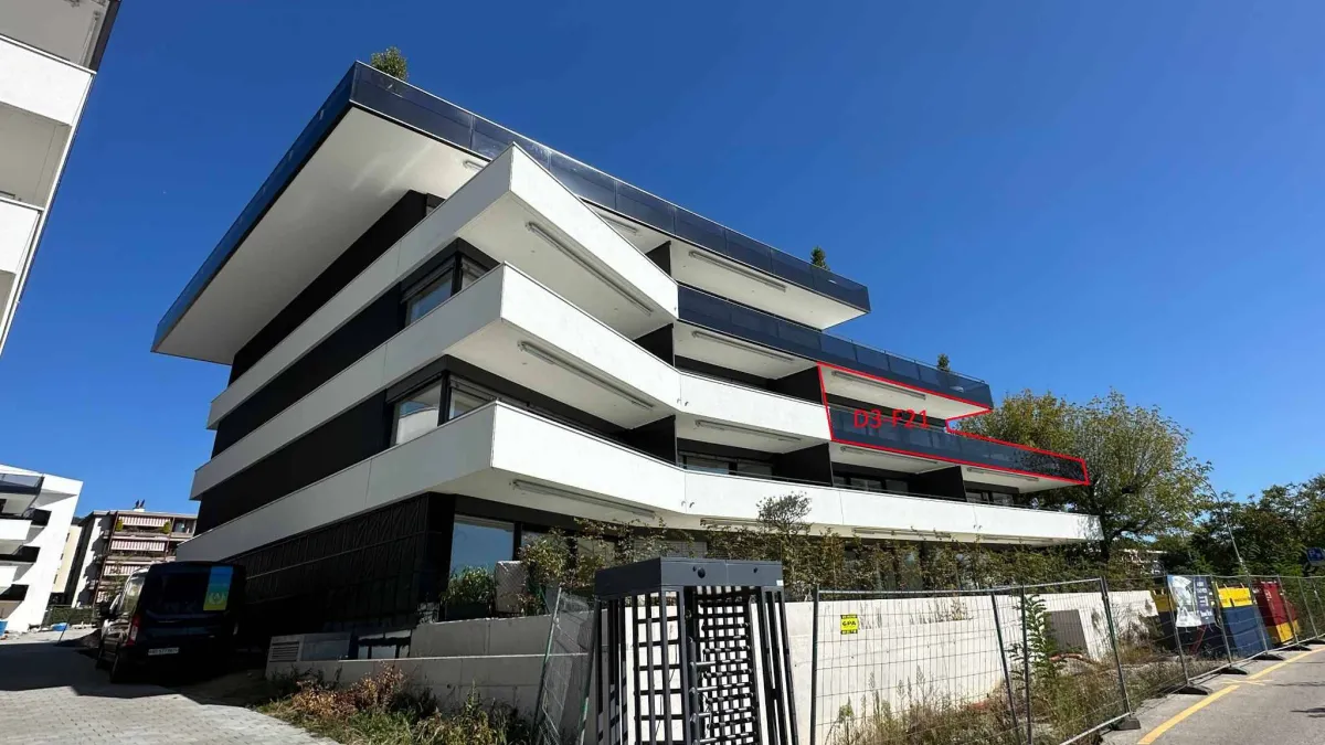 Appartement neuf de 5.5 pièces avec balcon couvert et rooftop terrasse