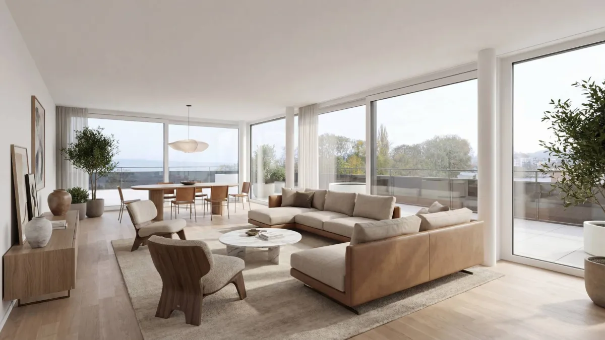 Splendide attique de 5.5 pièces avec terrasse de 249m2