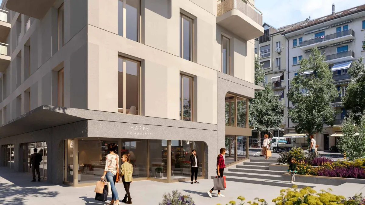 Lausanne-Ouchy – Surfaces avec terrasse, été 2026