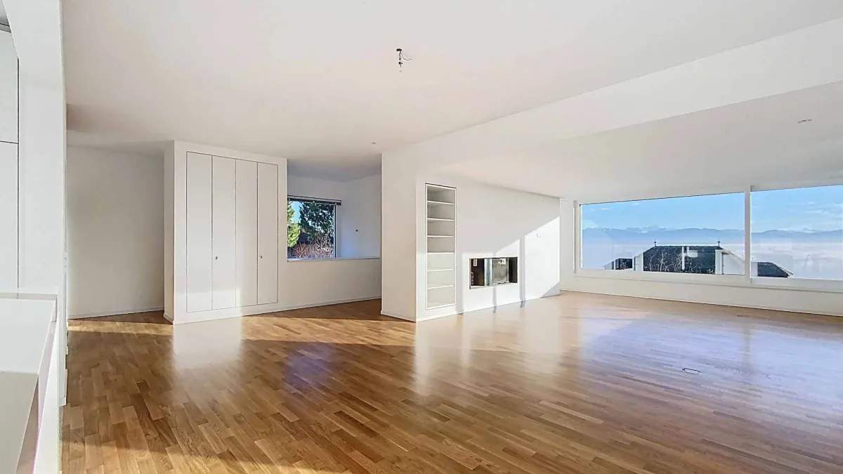 Villa contemporaine avec vue panoramique sur le lac