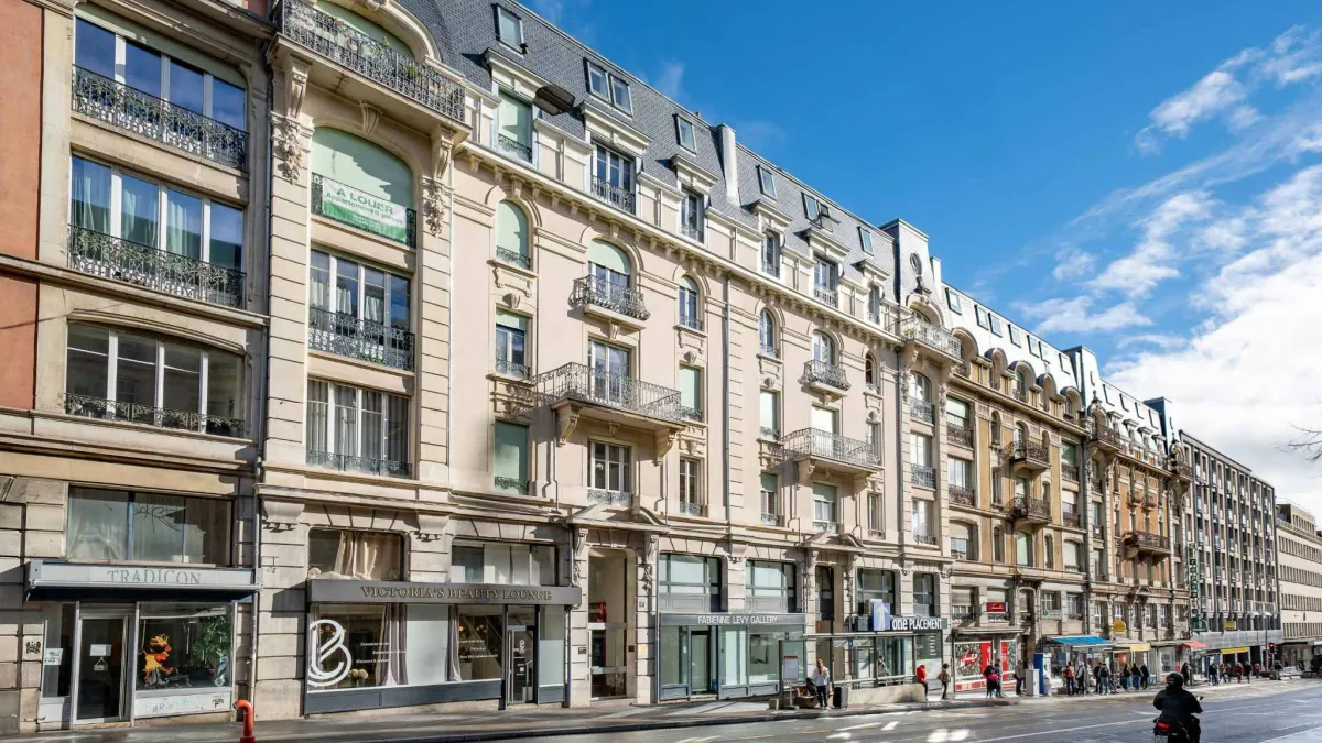 La plus belle vitrine de Lausanne et une visibilité parfaite.