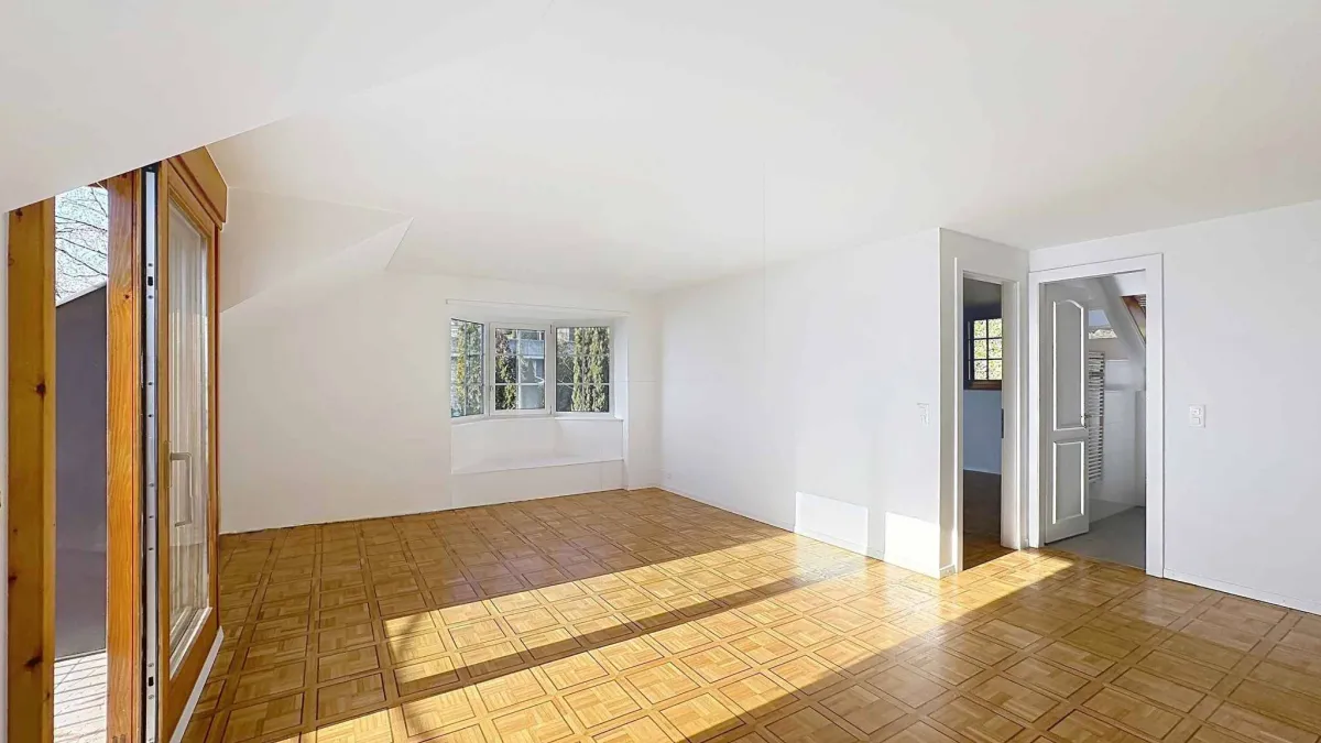 Superbe 2.5 pièces de 72 m2 avec balcons et Très belle vue sur le lac 