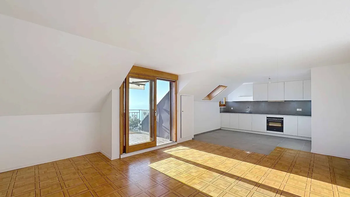 2 pièces de 66 m2 avec balcons + grande pièce annexe 