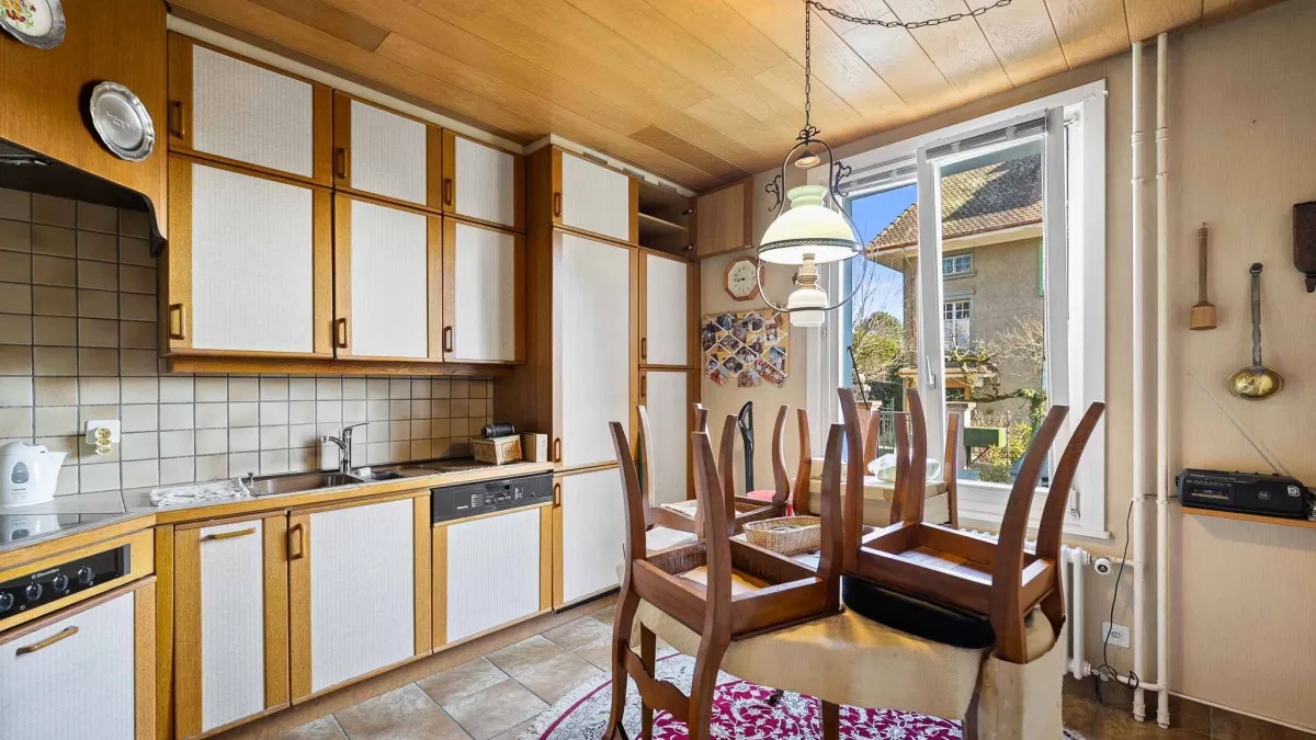 Appartement de 3.5 pièces &
espace indépendant sous combles