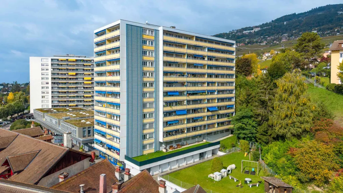 Bel appartement de 2,5 pièces 
en rez de jardin et plein centre ville !