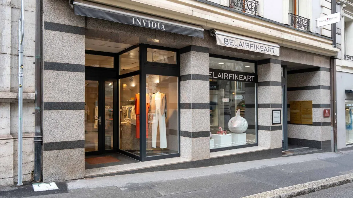 Votre enseigne dans la 1ère rue  de Lausanne avec grande visibilité