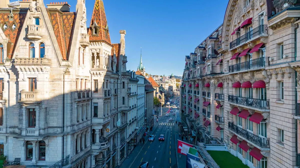 Votre enseigne dans la 1ère rue  de Lausanne avec grande visibilité