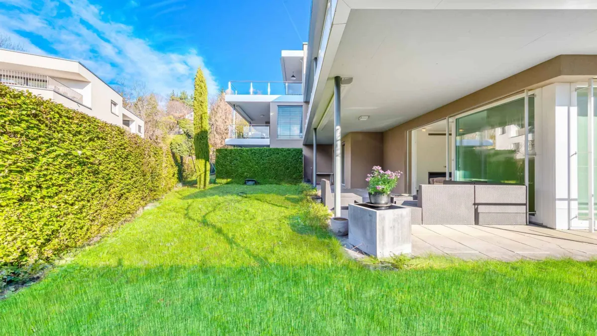 Superbe 3,5 pièces de standing avec terrasse et jardin - Disponible de suite