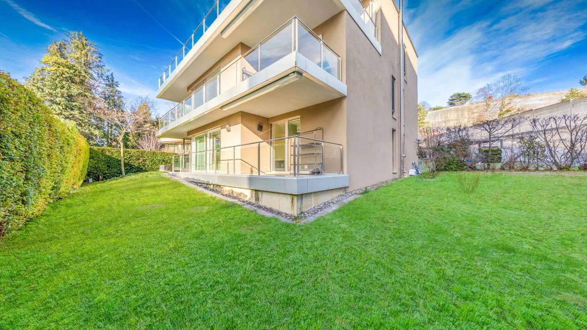 Superbe 3,5 pièces de standing avec terrasse et jardin - Disponible de suite