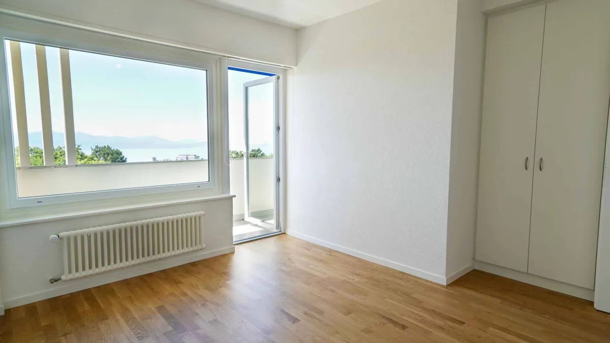 Sublime appartement de 3.0 pièces de 98m2 avec vue sur le lac