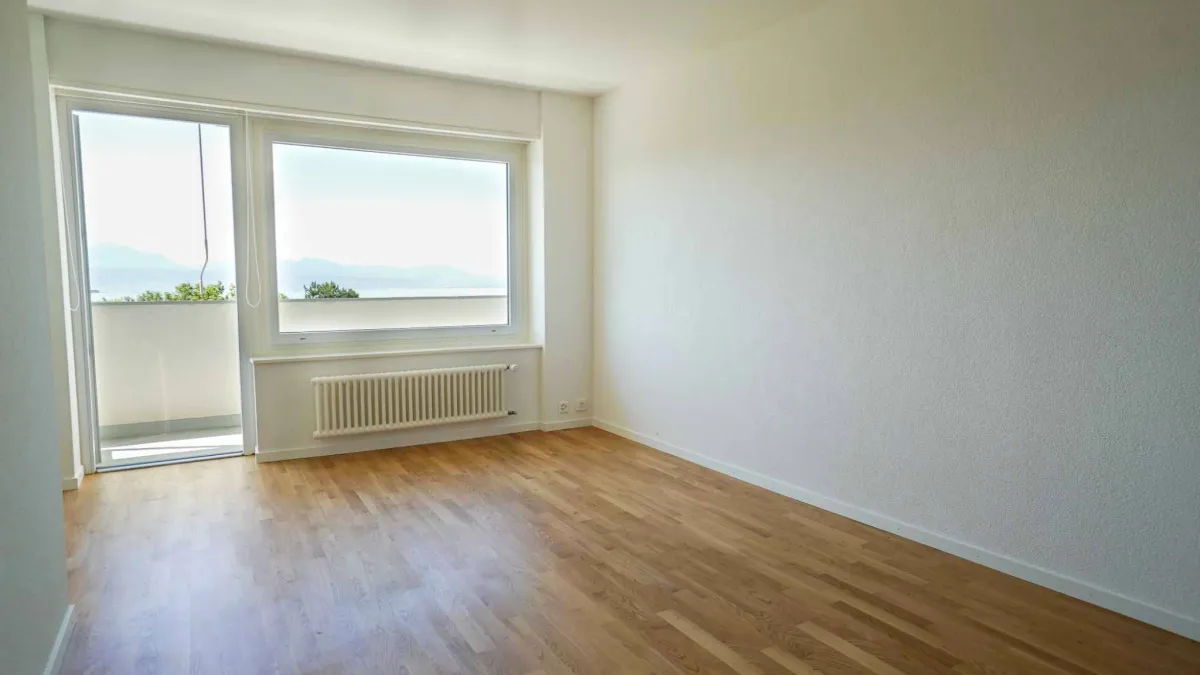 Sublime appartement de 3.0 pièces de 98m2 avec vue sur le lac