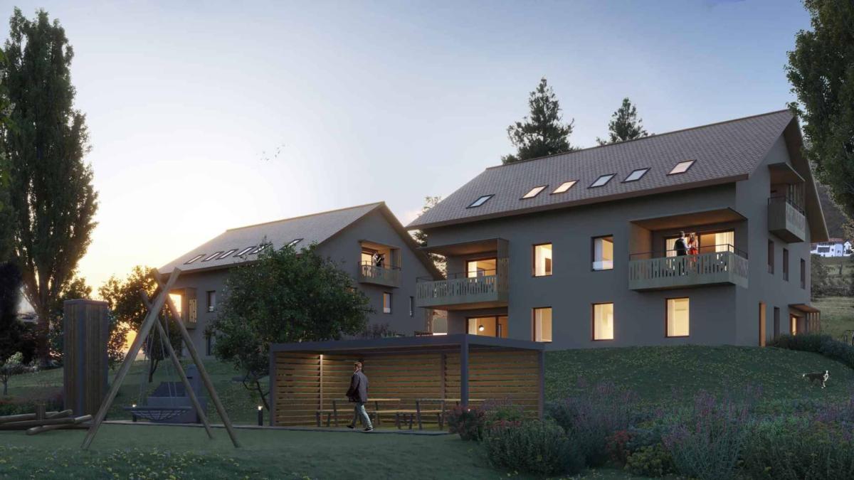 Duplex de 4.5 pièces avec balcons
