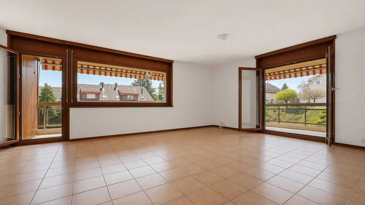 Élégant 4.5 pièces lumineux avec balcon d’angle